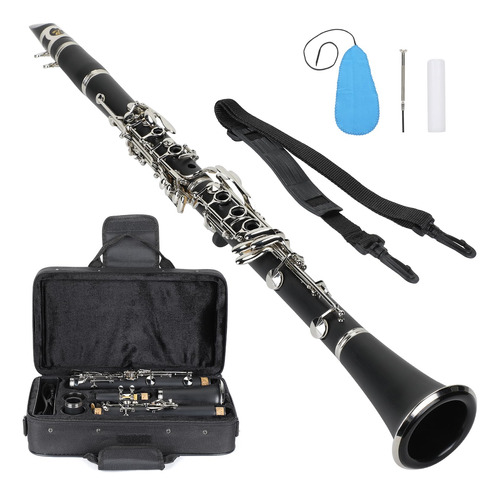 Asmuse Clarinete Plano B, Clarinete Bb Con Bolsa Rigida, Gua