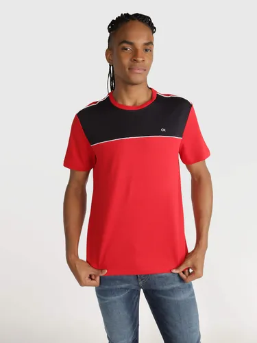 Playera Calvin Klein Roja MercadoLibre