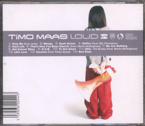 Timo Maas Loud Cd Importado