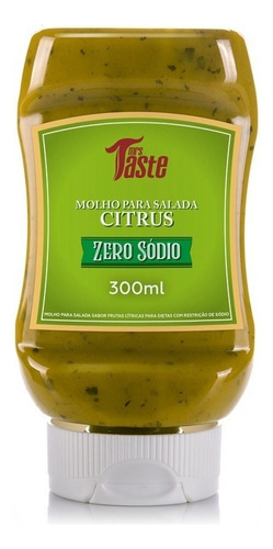 Molho Para Salada Sabor Citrus Zero Sódio - Mrs Taste 300ml