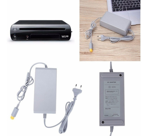 Imagen 4 de 8 de Cargador Transformador Nintendo Wii U Fuente Consola 220v