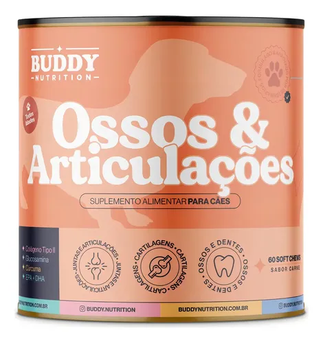 Ossos & Articulações Suplemento Alimentar Cães Buddy