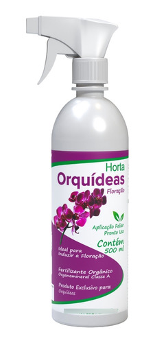 Adubo Orgânico Para Floração De Orquídeas Pronto Uso 500ml
