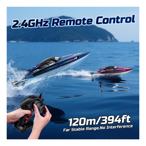 Barcos Rc Wefone Para Adultos, Bote De Control Remoto Para Y