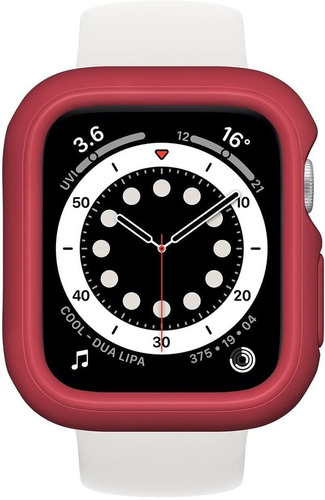 Funda Bumper Para Apple Watch Serie 6 / 5 / 4 / Se 44mm Roja