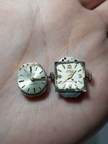 Imagen 8 de 8 de Antiguo Reloj Tressa + Alben Mini Sin Funcionar! Mag 58027