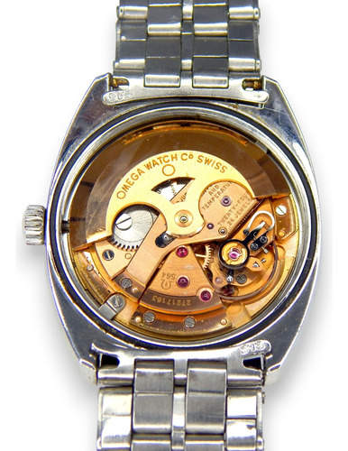 Reloj Omega Constellation C-case 35 Mm Ref 168.017 Cal 564 A Plateado Plateado Gris (Usado)