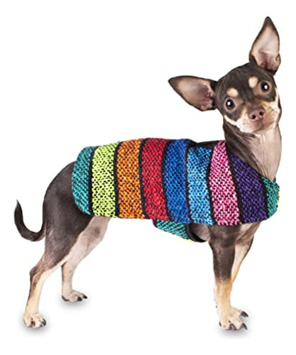 Ropa Navideña Para Perros Poncho Para Perro Hecho A Mano De