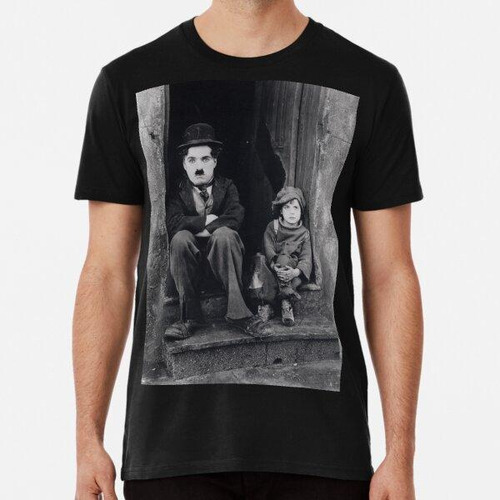 Remera Charlie Chaplin - The Kid Algodon Premium