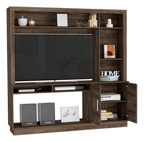 Estante Tv Romeo Café Oscuro