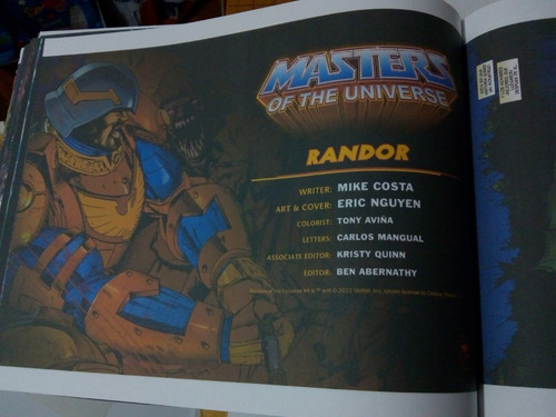 Imagen 3 de 10 de Libro Comic He-man One Shot Tomo 1 Y 2 En Pasta Dura