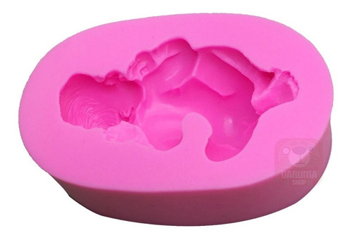 Imagen 3 de 6 de Molde Silicona Bebe Durmiendo Reposteria Fondant Belgrano