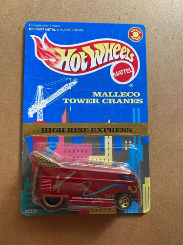 Hot Wheels Volks Wagen Vw Drag Bus Malleco Tower Cranes