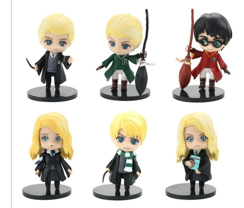 Colección Harry Potter X 6 Figuras En Bolsa 