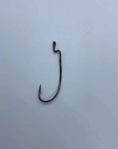 Pesca Anzuelo Rotating Gusano Sz 1/0 Bass Caña Linea Señuelo