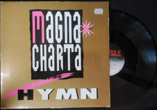 Magna Charta - Hymn -3 Tracks Acetato -importado Eec- Enigma