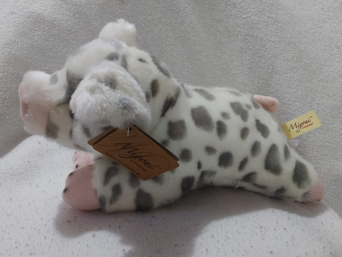 Cerdo Con Manchas Aurora Miyoni Peluche 32cms Largo