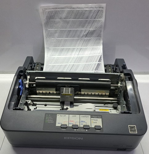 Impresora Epson Lx-350 Usb, Serial, Paralelo,  C/ Cables
