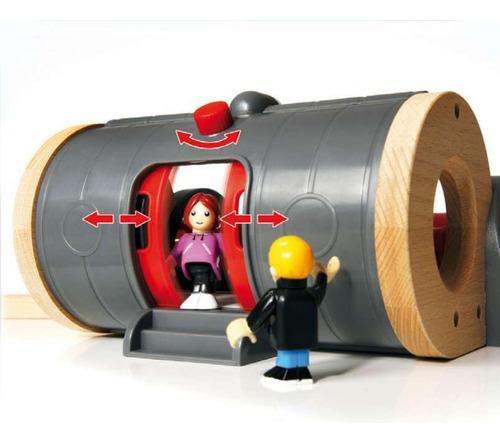 Juego De Juguetes De Tren De Madera Brio World 33052 Deluxe