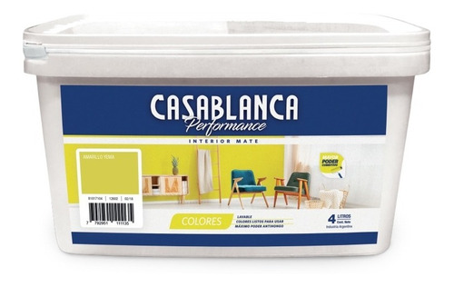 Latex Interior Performance Color Casablanca 10 L Serrentino