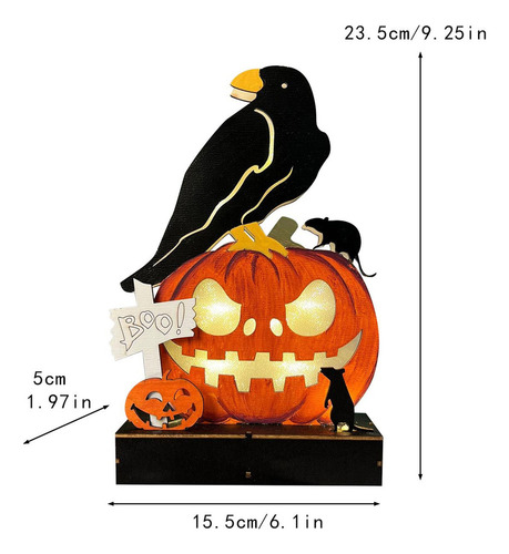 Decoraciones Interiores De Halloween Decoración Led De Mesa