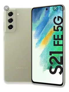 Samsung Galaxy S21 Fe 5g 128gb 6gb Verde Exposto Em Vitrine
