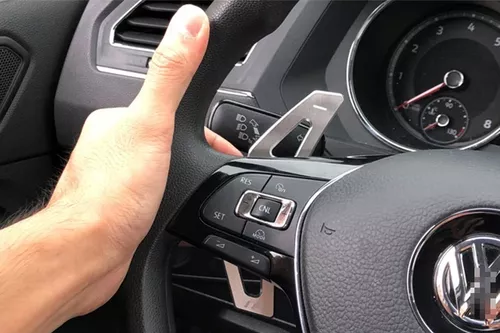 Par Extensores Paddle Shift Carro Vw Novo Polo Nivus Jetta