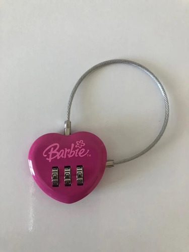 Imagem 3 de 4 de Cadeado Com Segredo Barbie Primicia - 1433