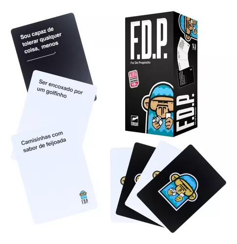 FDP - Foi de Propósito 6, Jogo de Cartas para Amigos