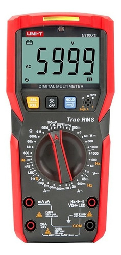 Multímetro Digital Profissional Uni-t Ut89x True-rms-ncv