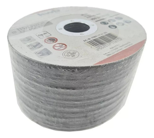 Disco De Corte P/ Metal Acero Inoxidable 115mm 50 Unds Kwb