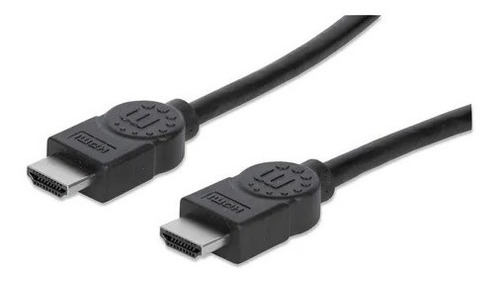 Imagen 1 de 1 de Cable Hdmi Manhattan Version 1.3 M-m 10 Mts /negro