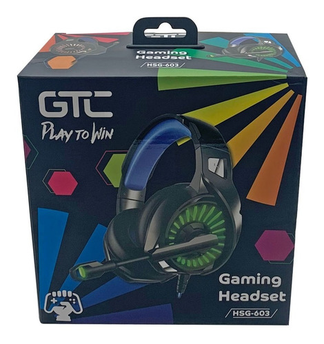 Auriculares Gamer Ps4 Xbox One Pc Mic Gtc A Joystick