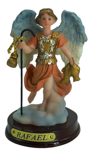 Figura De Resina Juego 7 Arcángeles 8 Cm