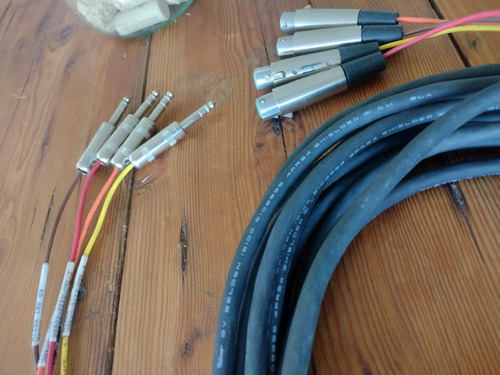 Manguera Pachera Belden 4 Canales Fichas Swichcraft (Usado)