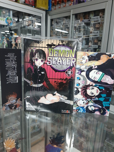 Manga Demon Slayer Kimetsu No Yaiba  Tomo 18 + Regalo