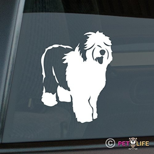 Old English Sheepdog Pegatina De Pvc Auto Ventana Oes