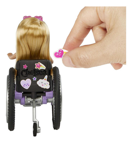 Muñeca Barbie Chelsea Silla De Ruedas Original Mattel Usa