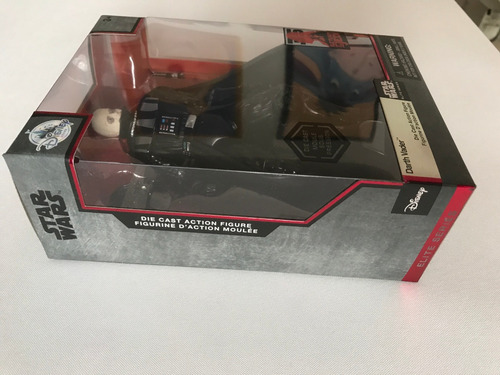 Darth Vader Unmasked Die Cast Metal Disney Star Wars Elite (Usado)