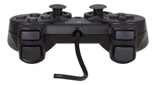 Controle PS2 Fio Inova Preto Com 17 Botões Ergonomico | MercadoLivre