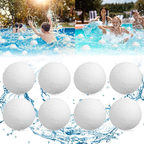 8 Peças De Bolas De Espuma Para Spas, Banheira De Hidromassa
