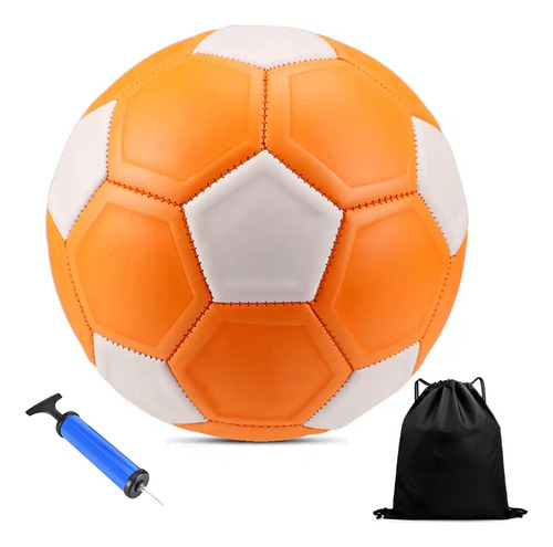 Bolas De Futebol Treinamento Bolas + Bomba De Ar E Saco
