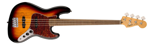 Squier Classic Vibe 60s Jazz Bass, 3 Colores Sunburst, Fret.