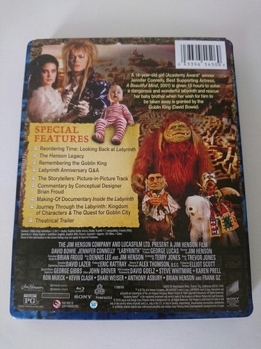 Labyrinth Laberinto Blu-ray Steelbook (Usado)