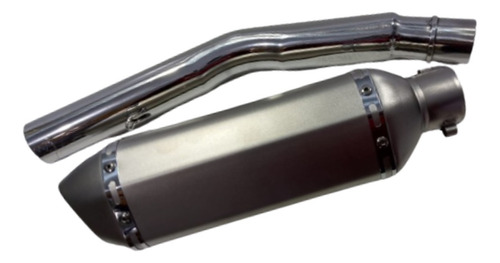 Ponteira Esportiva Tiger 800 Triumph Inox