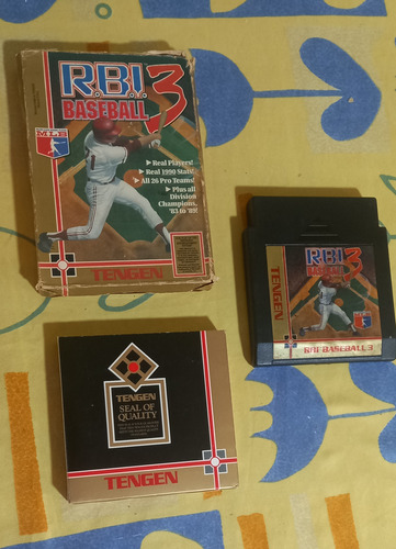 Rbi 3 Baseball Tengen Nintendo Nes Completo (Usado)