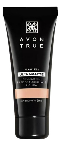 Base De Maquillaje Ultramatte Flawless Avon True Tono Nude 