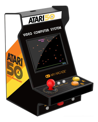 Consola 4.8 Atari Portable 75 Juegos En 1 My Arcade Dgunl7014 Negro