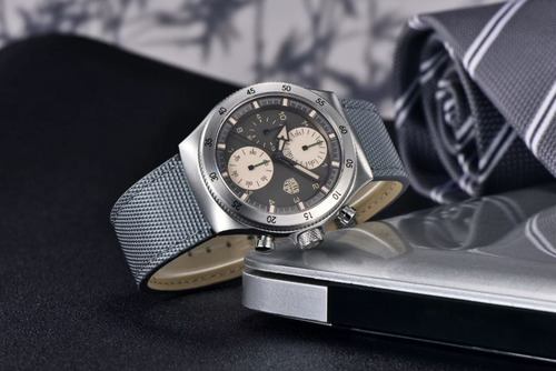 Reloj Hombre Rollstimi Pagani Desing Rt-7932 V Cuarzo Crono Gris Plateado Gris Oscuro
