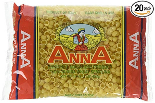 Los Depósitos Anna No.74 Italiana Bebé Pastina, 16 Onzas (pa